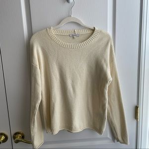 madewell cream sweater